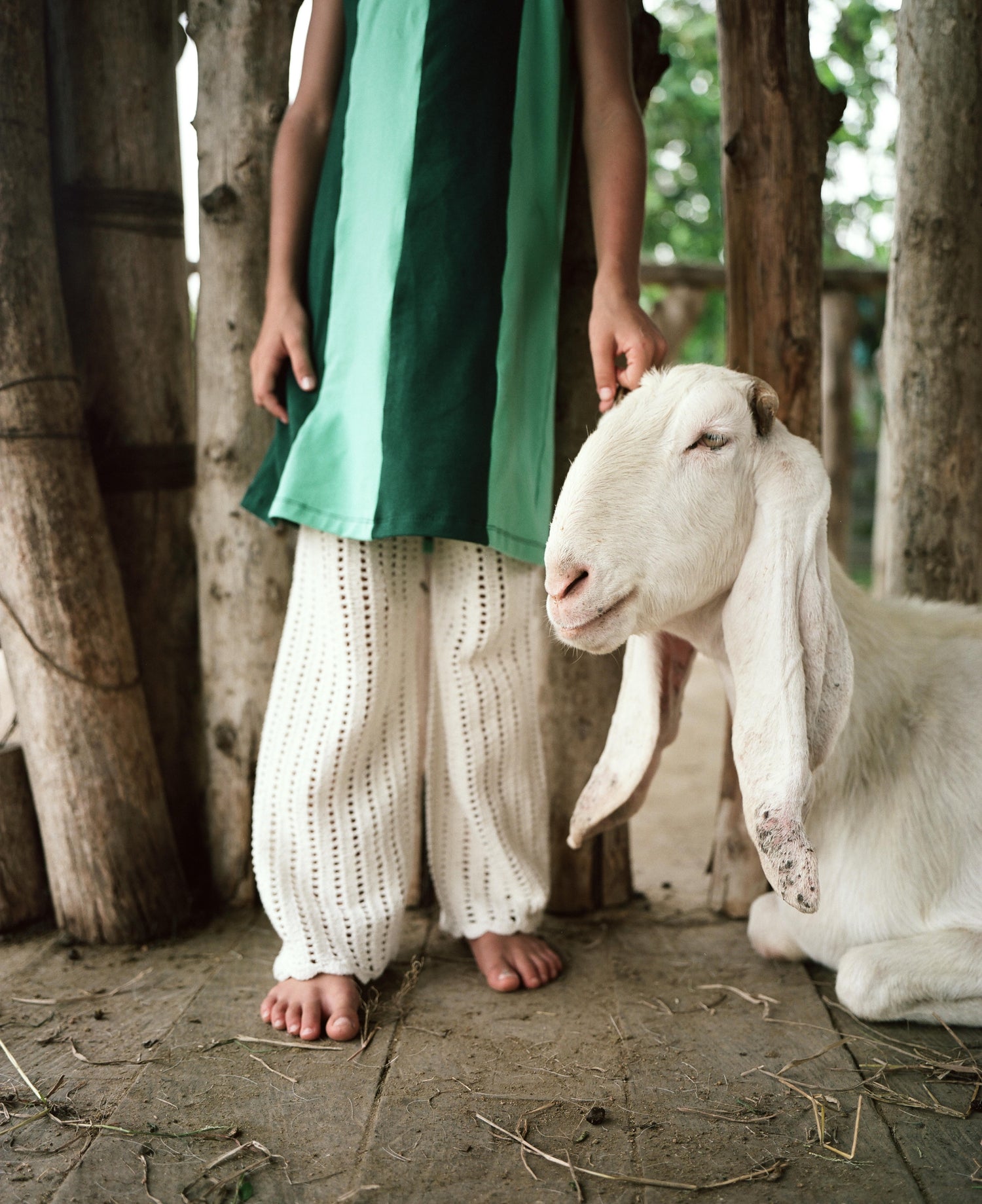 JUNE CROCHET LONG PANTS HAND MADE - nikasgotsoul