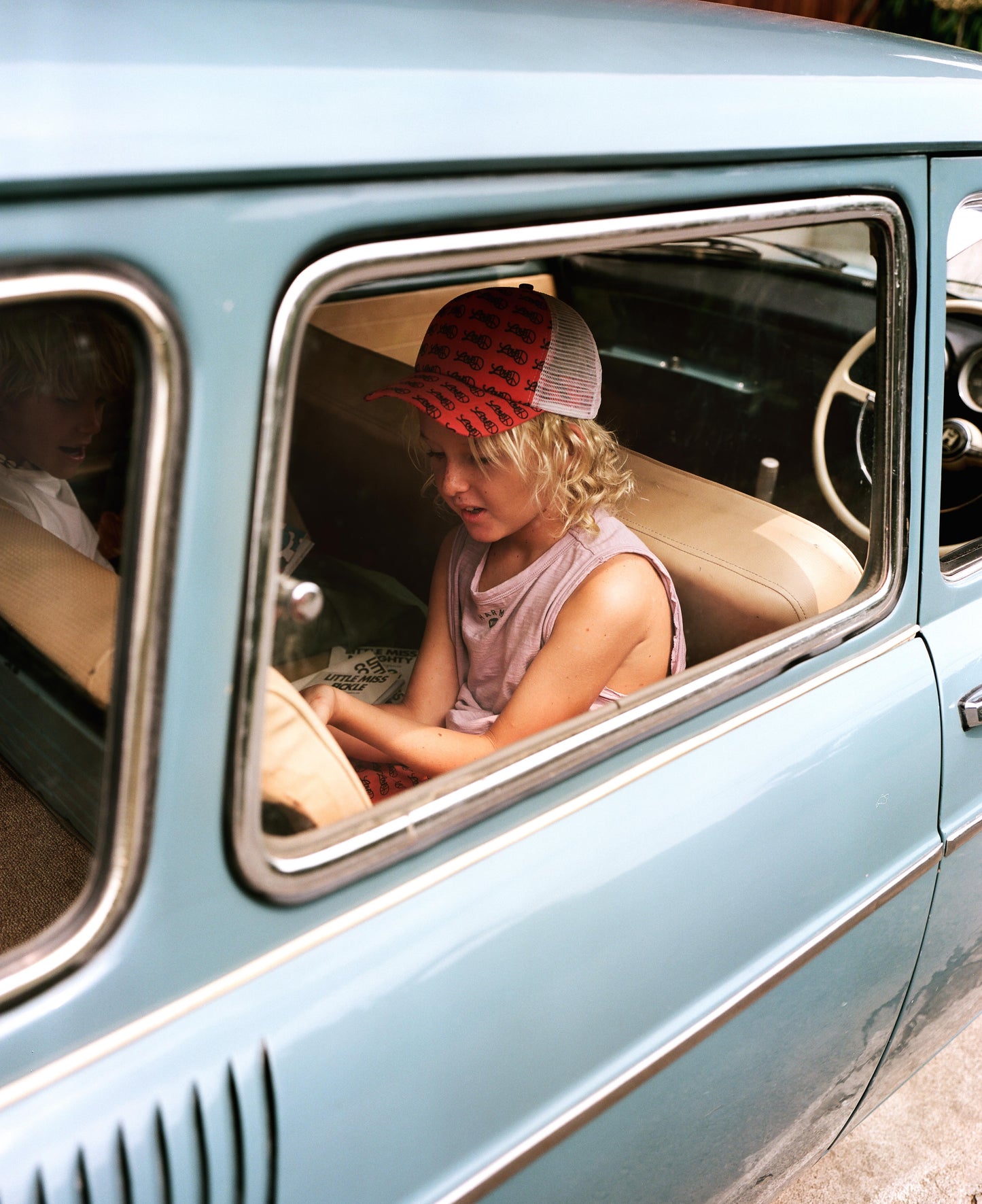LOVE TRUCKER  MESH CAP - TERRACOTTA - nikasgotsoul
