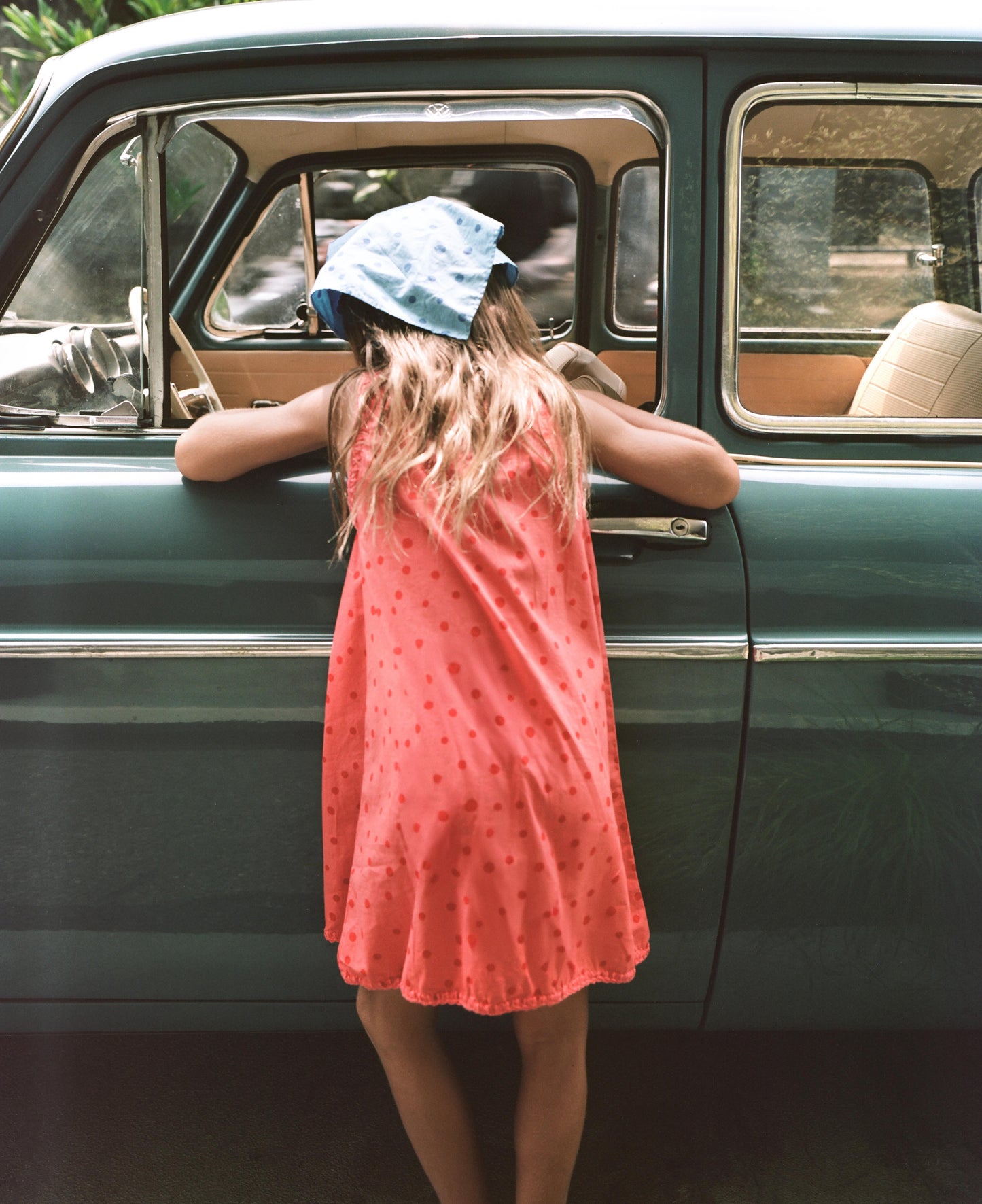 DOTS BANDANA - BLUE - nikasgotsoul