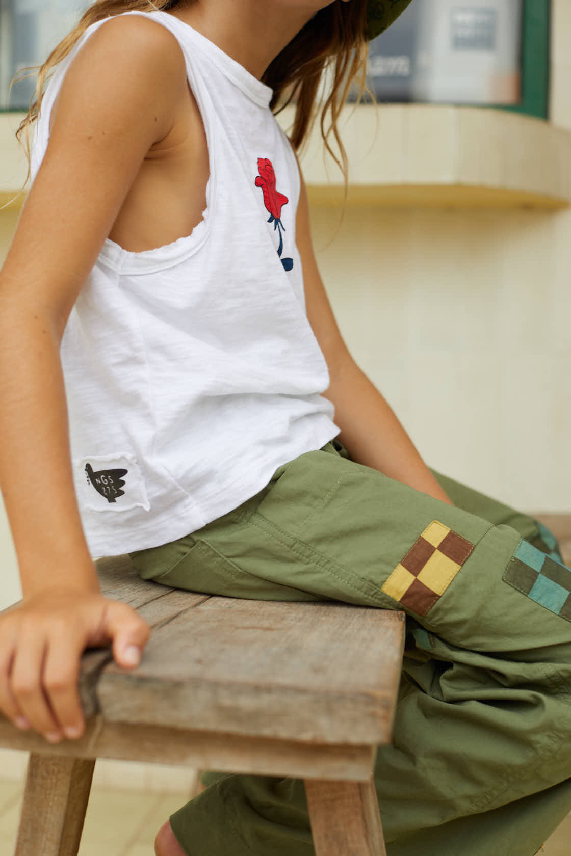 CAMP CHECK PATCHWORK PANTS - nikasgotsoul