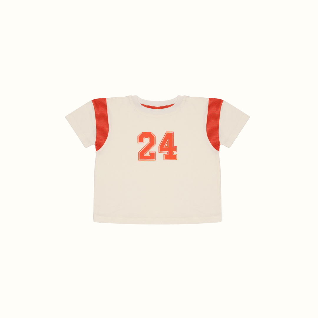 CEREAL NUMBER T-SHIRT OFF WHITE - nikasgotsoul