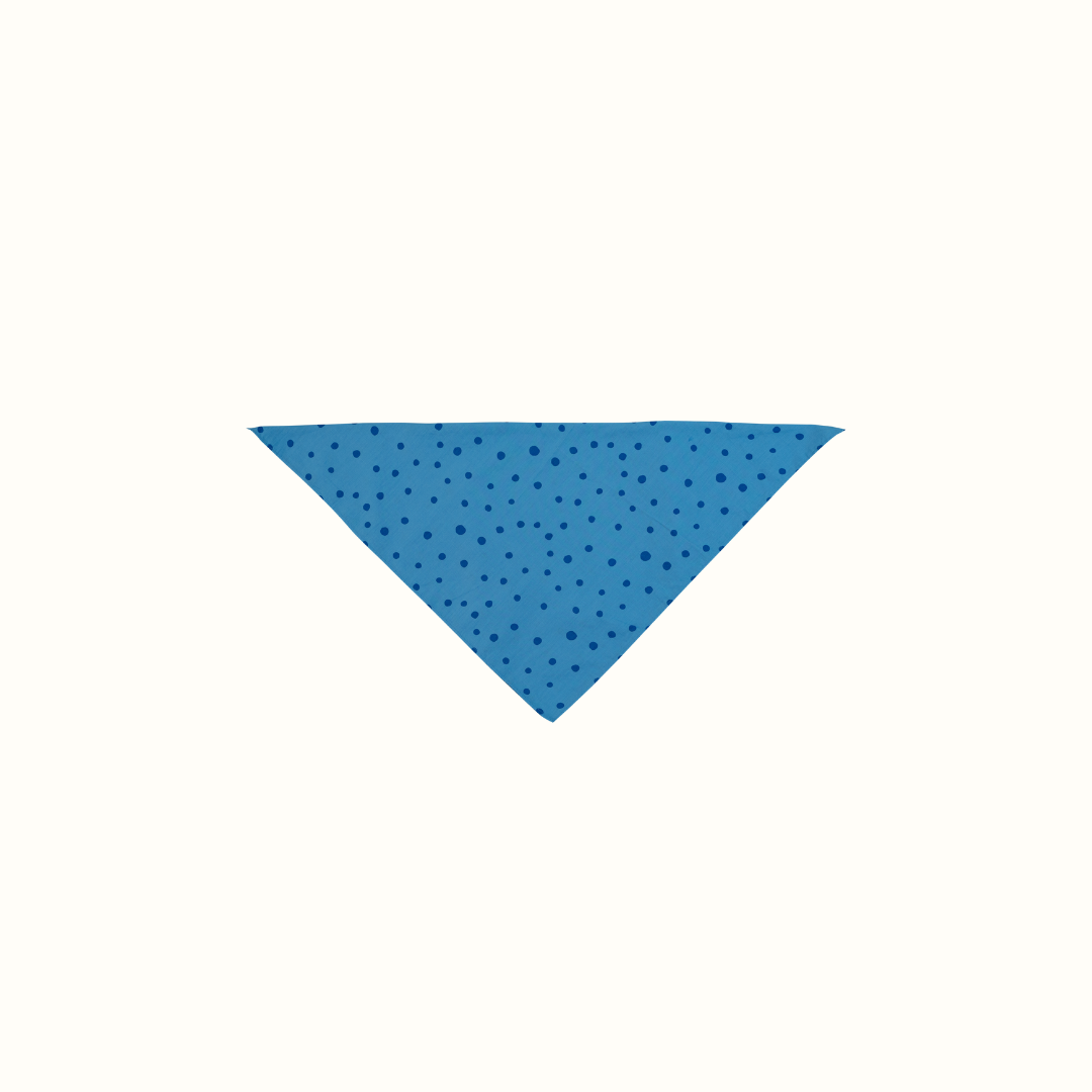 DOTS BANDANA - BLUE - nikasgotsoul