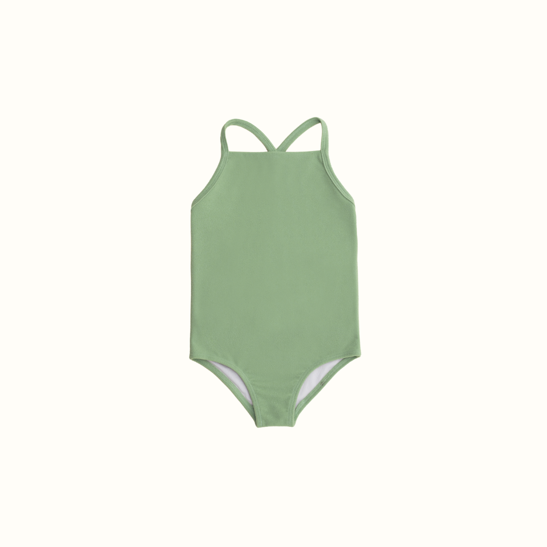 DREAM SWIMSUIT WITH HAT LIME - nikasgotsoul