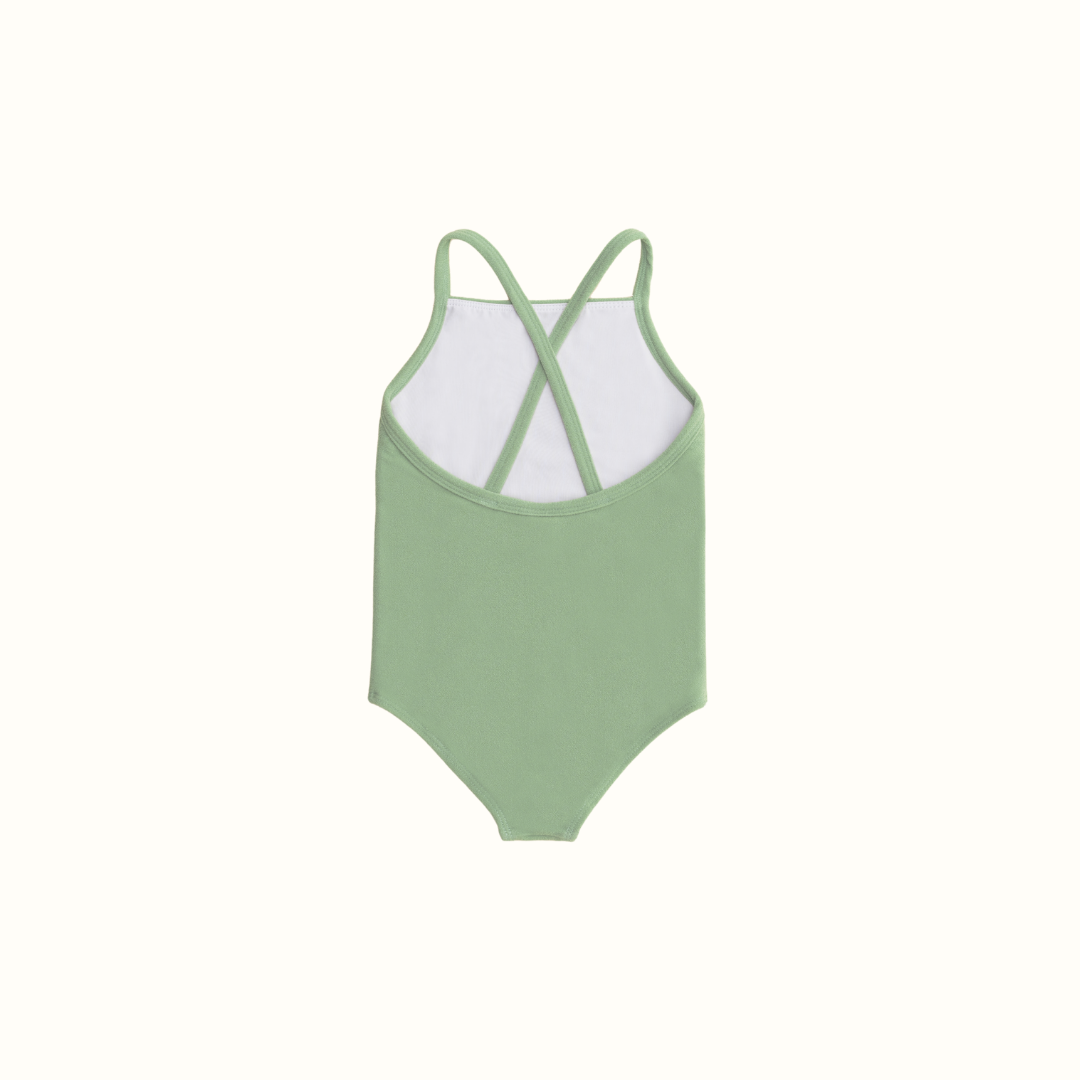 DREAM SWIMSUIT WITH HAT LIME - nikasgotsoul