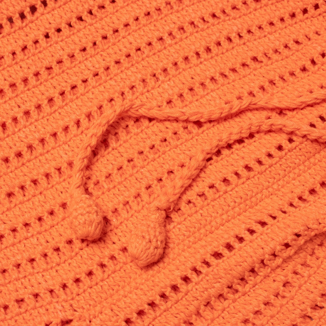 JUNE CROCHET LONG PANTS - ORANGE - nikasgotsoul