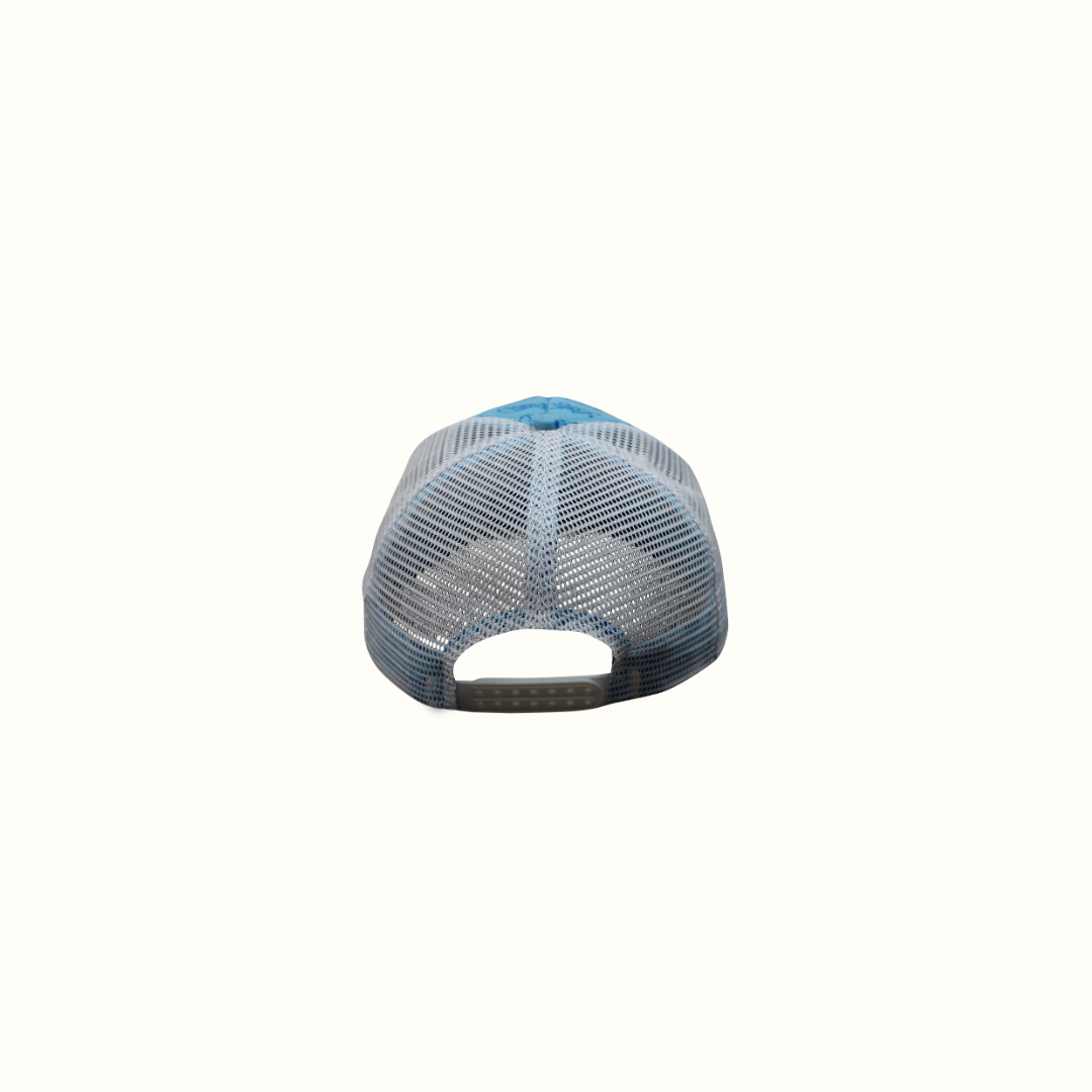 LOVE TRUCKER MESH CAP - BLUE - nikasgotsoul