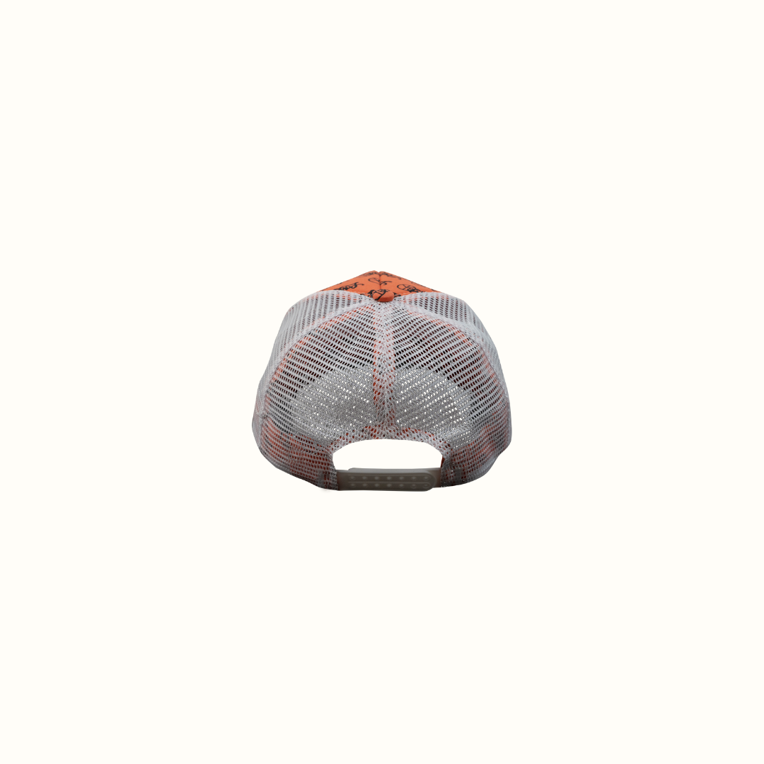 LOVE TRUCKER MESH CAP - TERRACOTTA - nikasgotsoul