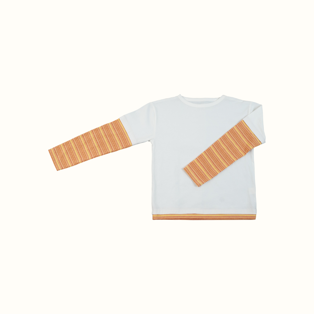 LUCID LAYER LONG SLEEVES T-SHIRT - YELLOW - nikasgotsoul