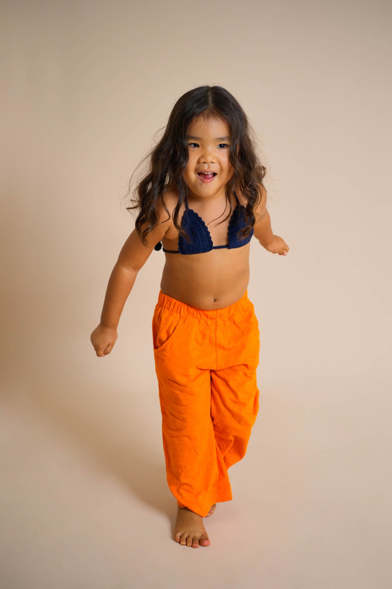 JOY CROCHET BIKINI TOP NAVY - nikasgotsoul