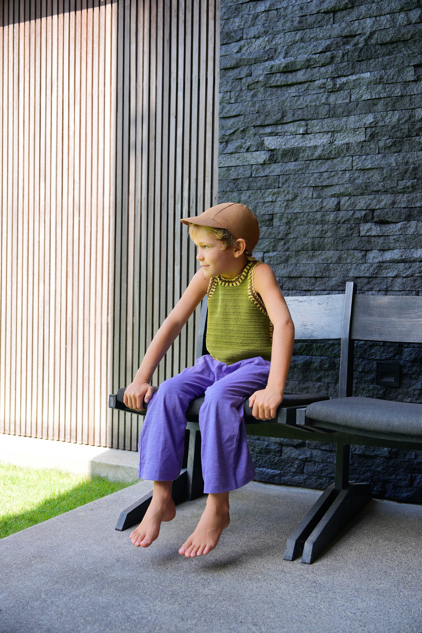 SANTI RUNNING TOP KHAKI - nikasgotsoul