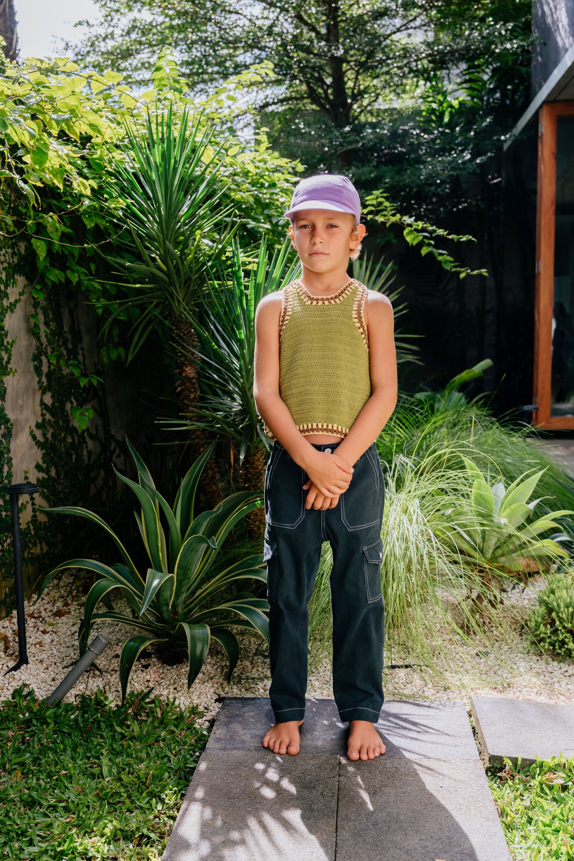 EVERYTHING BABY TERRY HAT PURPLE - nikasgotsoul