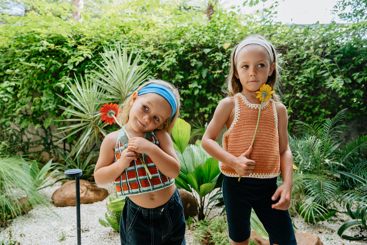SUMMER BEACH CROCHET TOP MINT - nikasgotsoul
