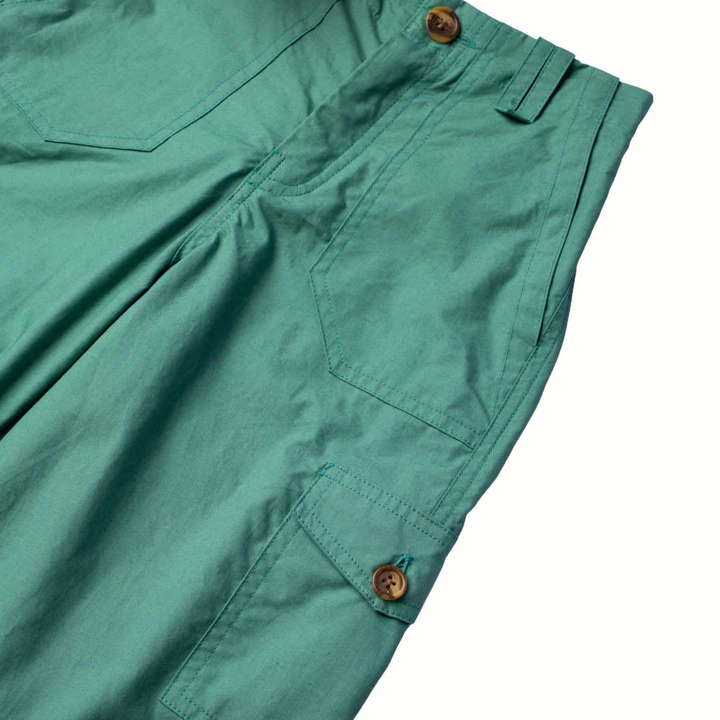 EVERYDAY POCKET PANTS - GREEN