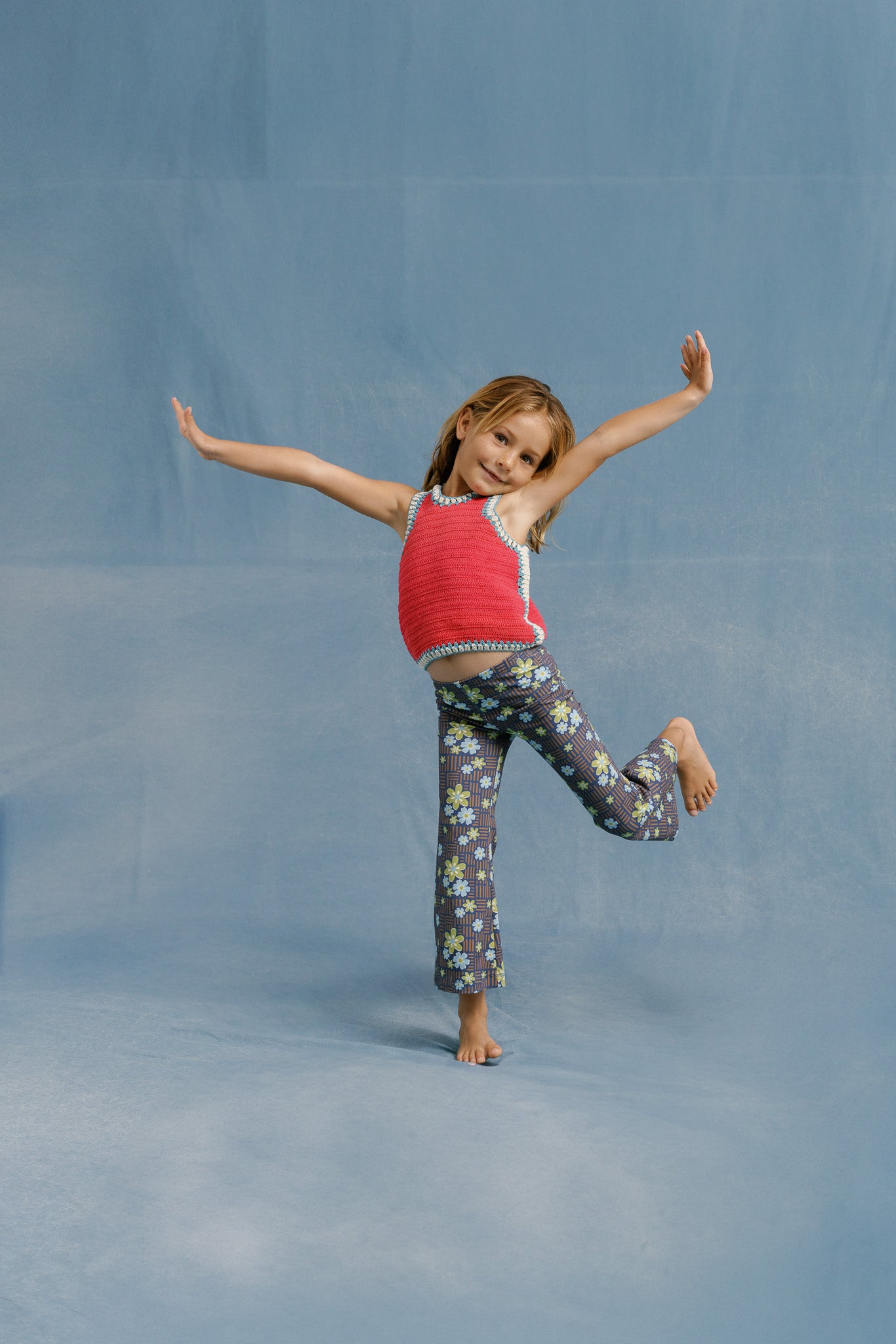 SUNNY RETRO FLARE PANTS - NAVY - nikasgotsoul