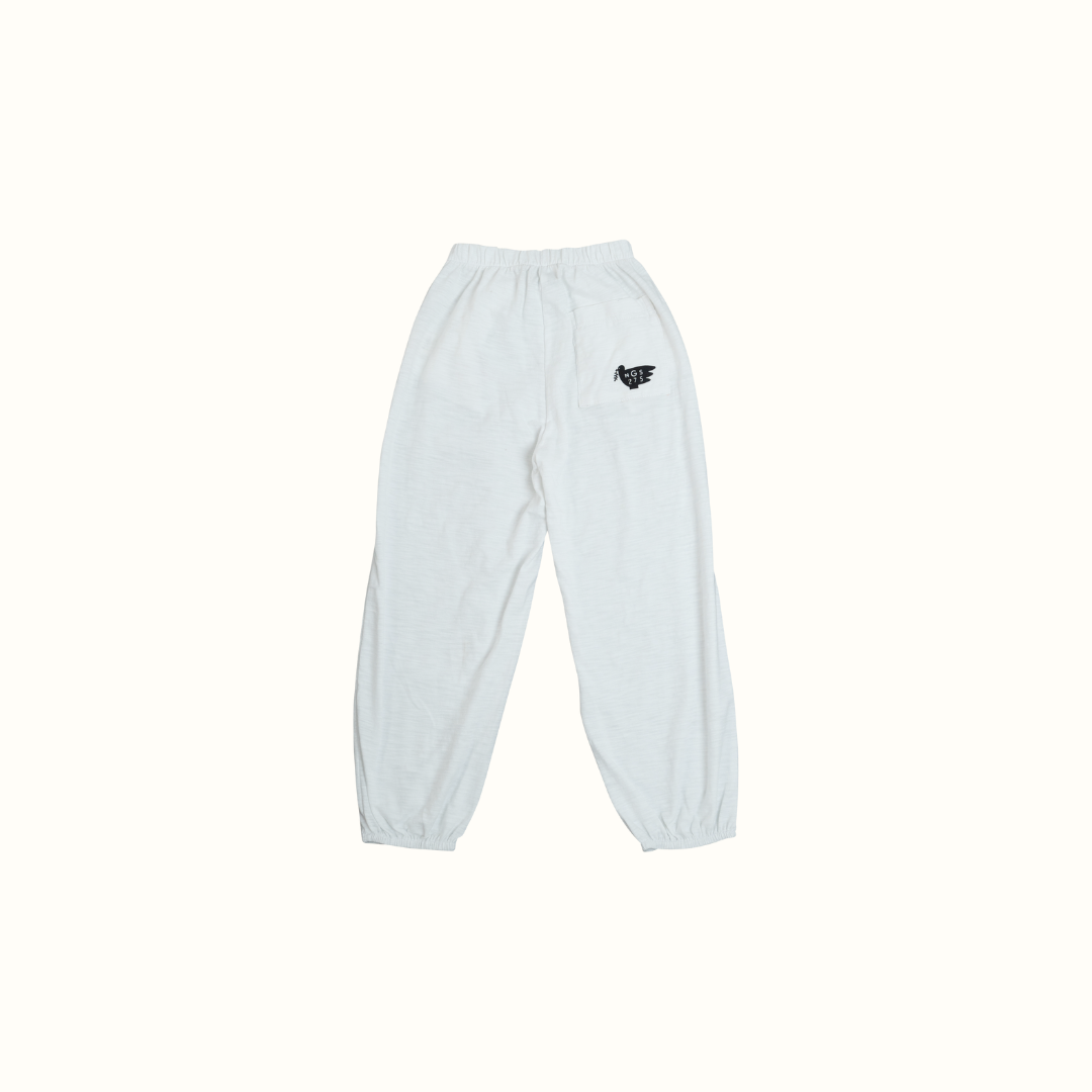 ROSE JOGGER PANTS - WHITE - nikasgotsoul
