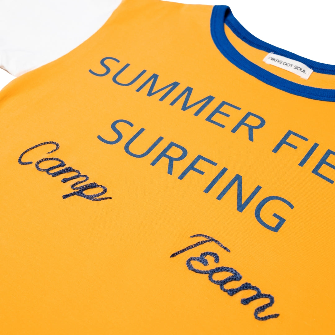 SUMMER FIELD T-SHIRT - YELLOW - nikasgotsoul