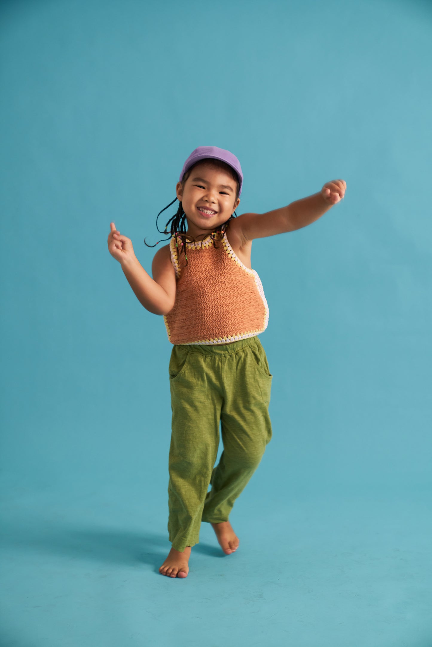 SANTI RUNNING TOP PEACH - nikasgotsoul