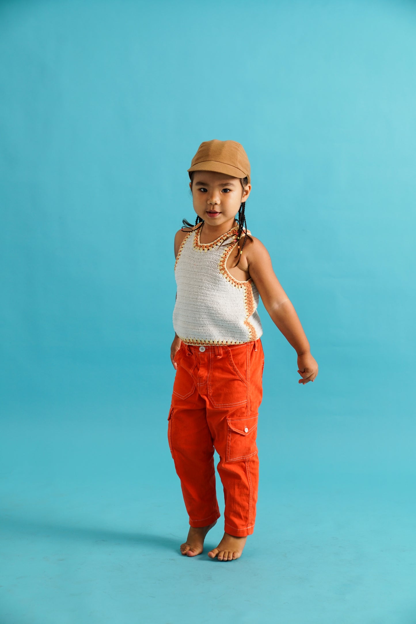 EVERYTHING BABY TERRY HAT BROWN - nikasgotsoul