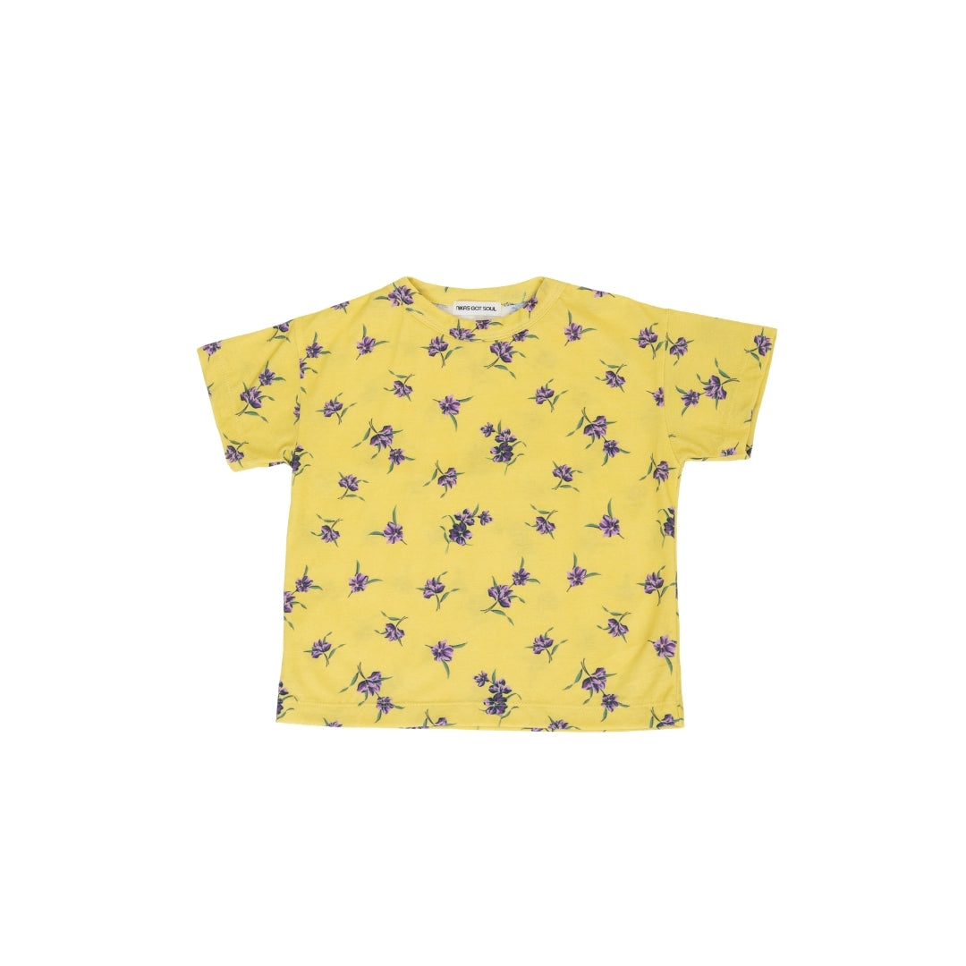 BABY BLOOM TEE - YELLOW - nikasgotsoul