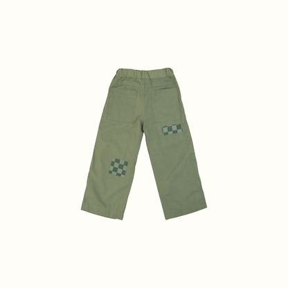 CAMP CHECK PATCHWORK PANTS - nikasgotsoul