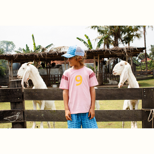 CEREAL NUMBER 9 T-SHIRT - PINK - nikasgotsoul