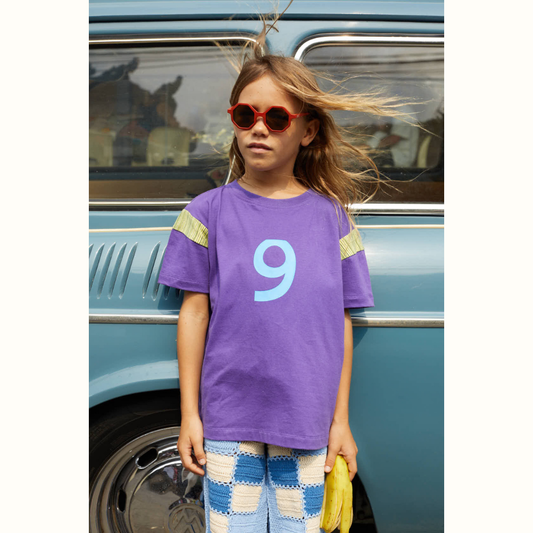 CEREAL NUMBER 9 T-SHIRT - PURPLE - nikasgotsoul