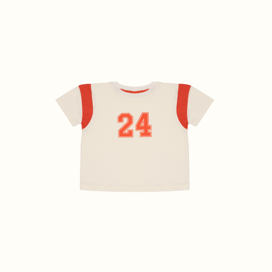 CEREAL NUMBER T-SHIRT OFF WHITE - nikasgotsoul