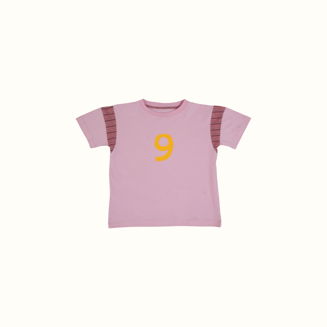 CEREAL NUMBER 9 T-SHIRT - PINK - nikasgotsoul