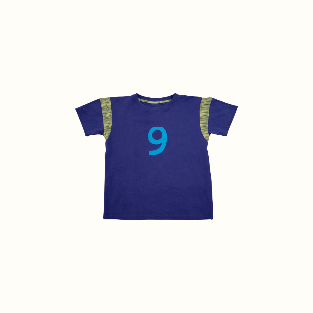 CEREAL NUMBER 9 T-SHIRT - PURPLE - nikasgotsoul