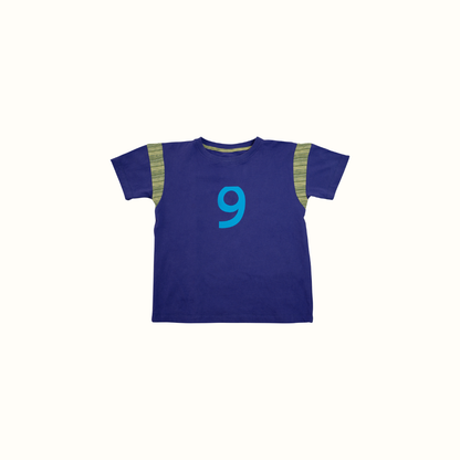 CEREAL NUMBER 9 T-SHIRT - PURPLE - nikasgotsoul