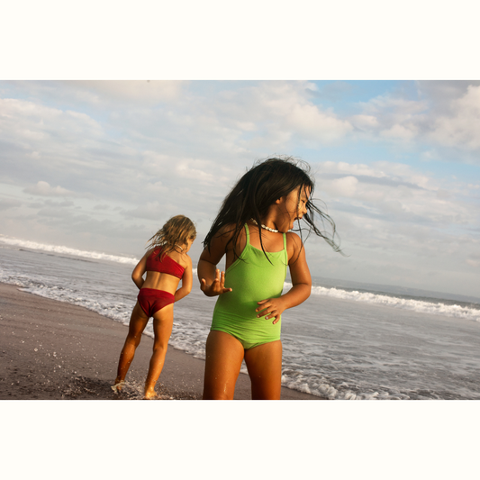 DREAM SWIMSUIT WITH HAT LIME - nikasgotsoul