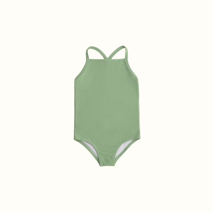DREAM SWIMSUIT WITH HAT LIME - nikasgotsoul