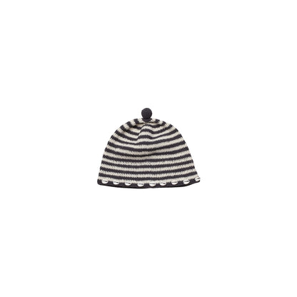ELFIN SHELL CROCHET HAT - CHARCOAL - nikasgotsoul
