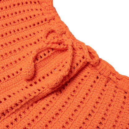 JUNE CROCHET LONG PANTS - ORANGE - nikasgotsoul