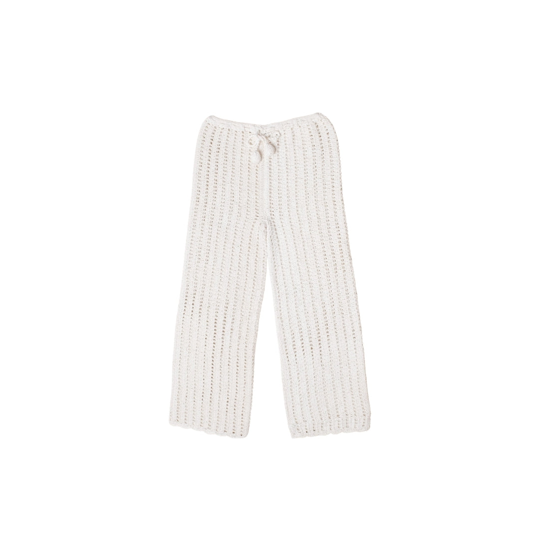 JUNE CROCHET LONG PANTS - WHITE - nikasgotsoul