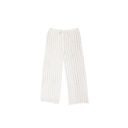 JUNE CROCHET LONG PANTS - WHITE - nikasgotsoul