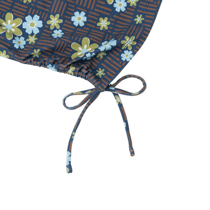 LILY RETRO ONE SHOULDER TOP - NAVY - nikasgotsoul