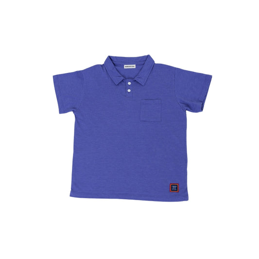 LUCAS POLO STRIPE TOP - PURPLE - nikasgotsoul
