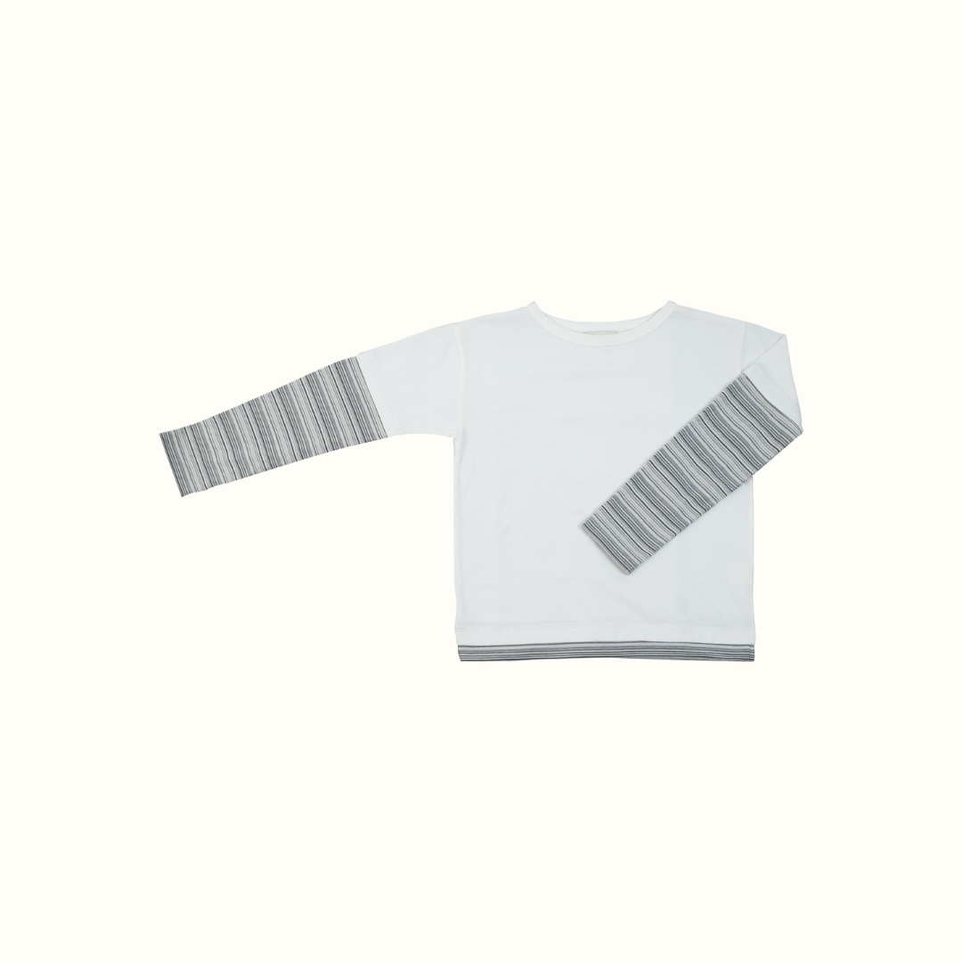 LUCID LAYER LONG SLEEVES T-SHIRT - GRAY - nikasgotsoul