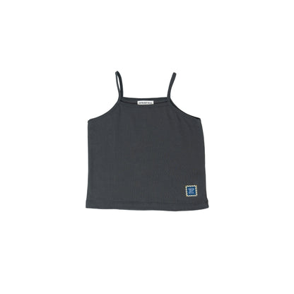 NALU TANK TOP - CHARCOAL - nikasgotsoul
