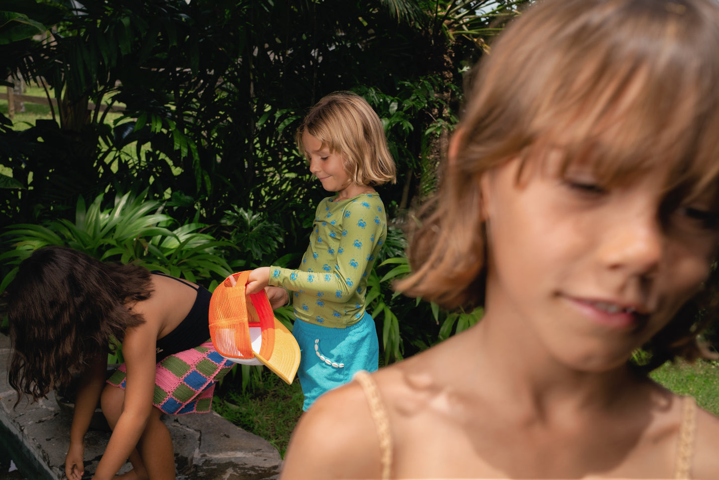 BAY POCKET SHELL SHORTS - OCEAN BLUE