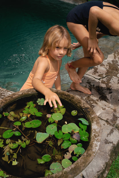 DREAM SWIMSUIT WITH SHELL - ORANGE
