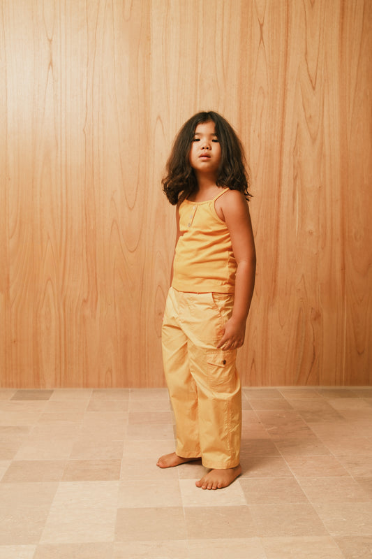 EVERYDAY POCKET PANTS - YELLOW