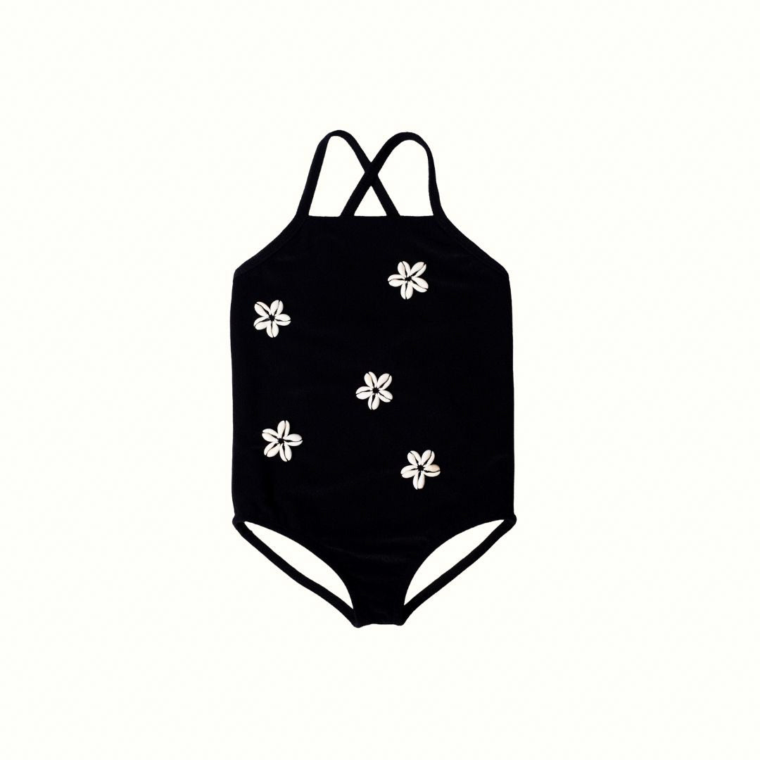 DREAM SWIMSUIT WITH SHELL - NERO