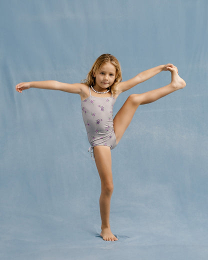 LUMI BLOOM SWIMSUIT - GREY - nikasgotsoul