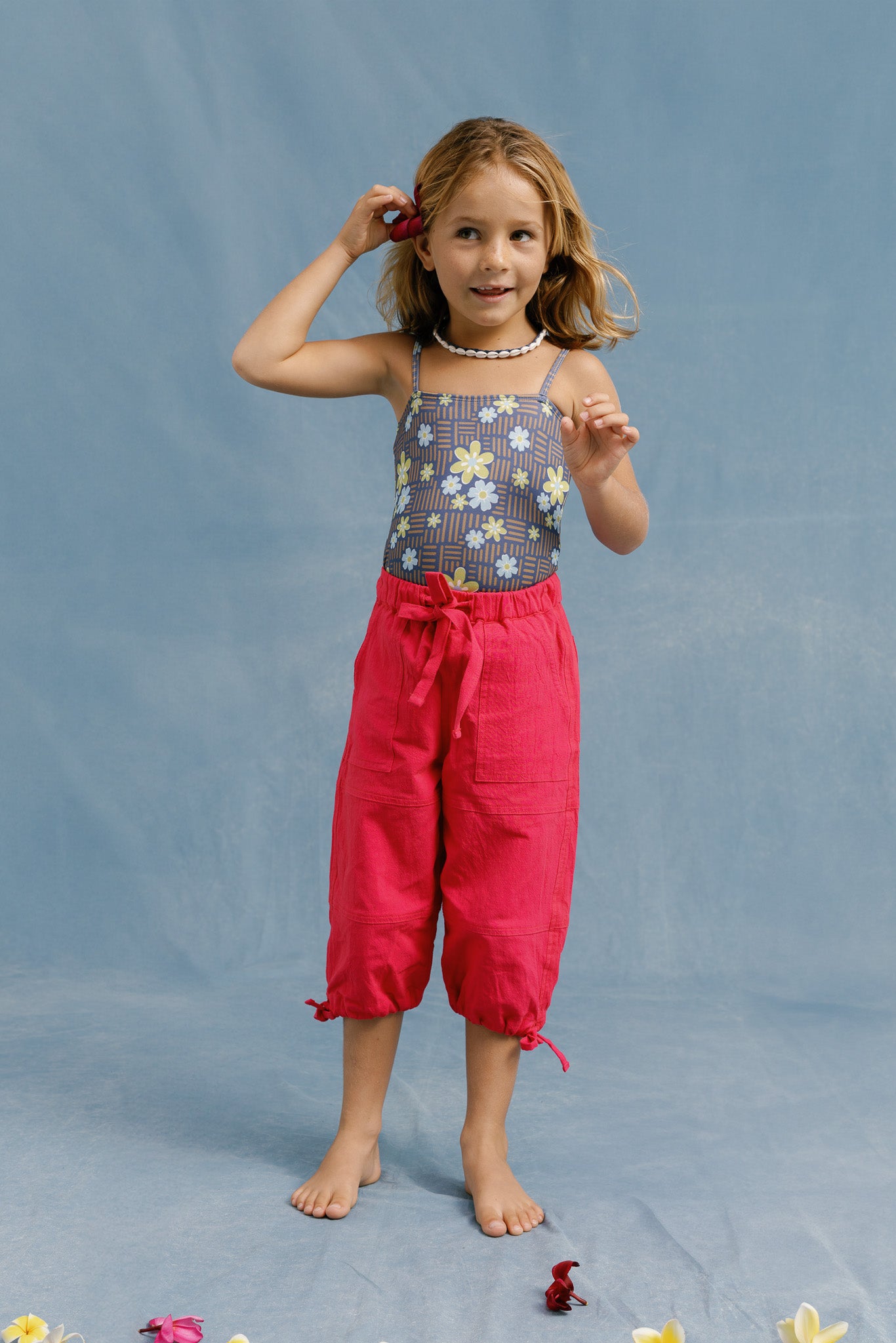 CRAYON MIDI PANTS - FUCHSIA - nikasgotsoul