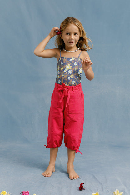 CRAYON MIDI PANTS - FUCHSIA - nikasgotsoul