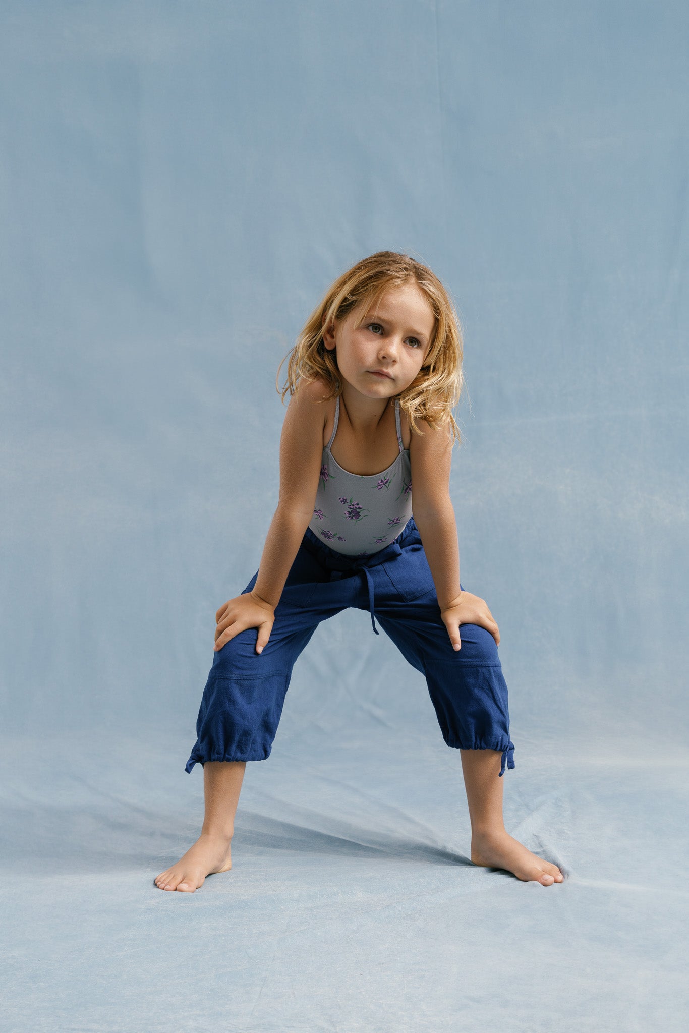 CRAYON MIDI PANTS - BLUE - nikasgotsoul