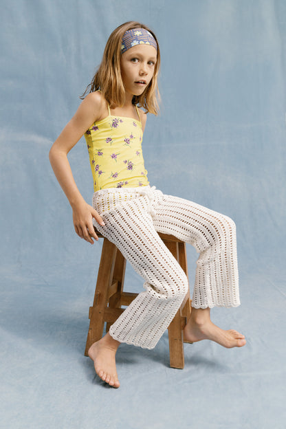 JUNE CROCHET LONG PANTS - WHITE - nikasgotsoul