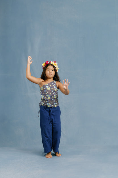 CRAYON MIDI PANTS - BLUE - nikasgotsoul